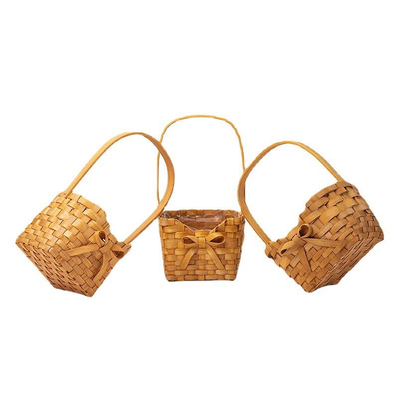 Rattan Plant Basket - Yeni Söğüt Rattan Gelin Çiçek Sepeti