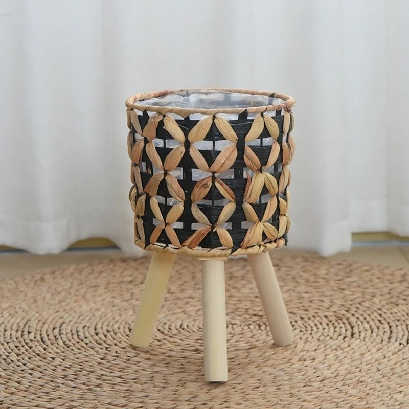 El Dokuması, Yere Yerleştirile - Rattan Plant Basket incelemesi ve fiyatı