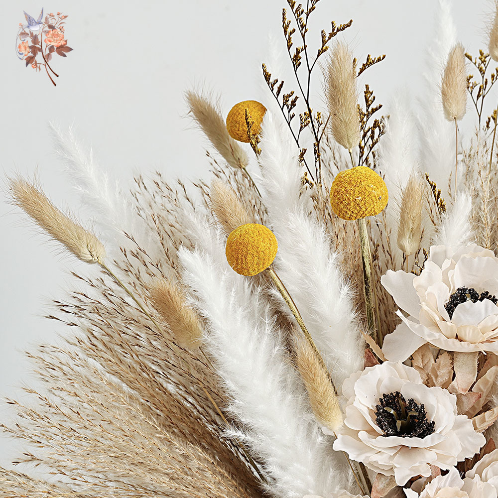 55 Adet Yapay Çiçek Buketi Kab - Pampas Grass Decor incelemesi ve fiyatı