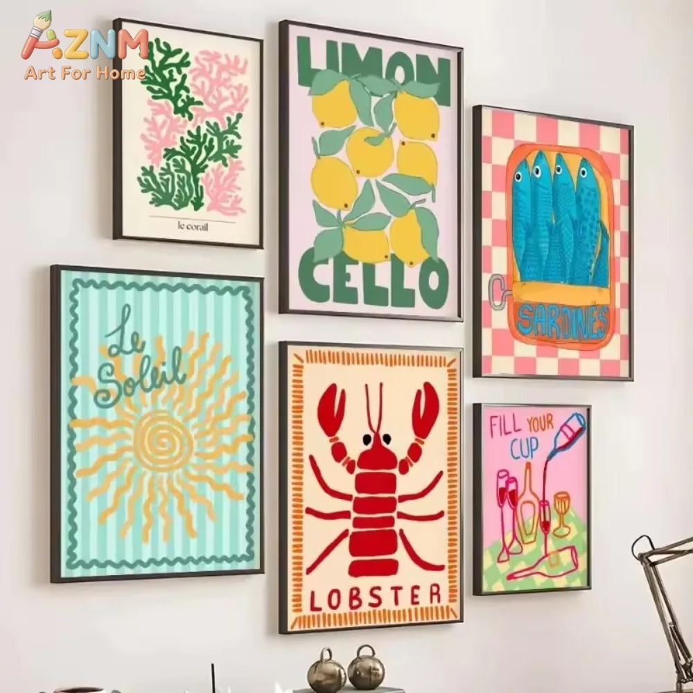 AZNM Renkli Yaz Limon Istakoz  - Home Decor Y2K incelemesi ve fiyatı