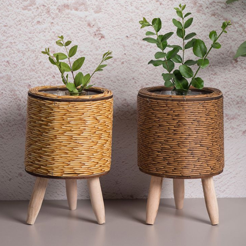 Taklit Rattan Dokuma Çiçek Raf - Rattan Plant Basket incelemesi ve fiyatı