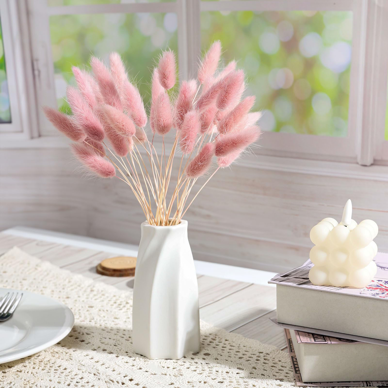 120 Saplı Pembe Kurutulmuş Pam - Pampas Grass Decor incelemesi ve fiyatı