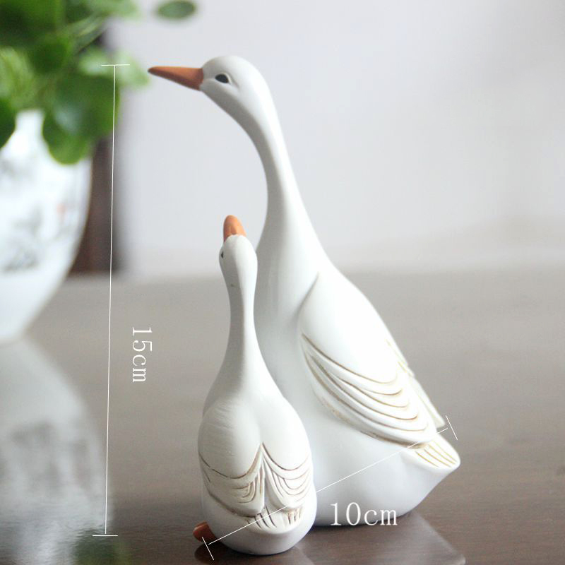 Eğlenceli sevimli ördek reçine - Home Decor Za incelemesi ve fiyatı