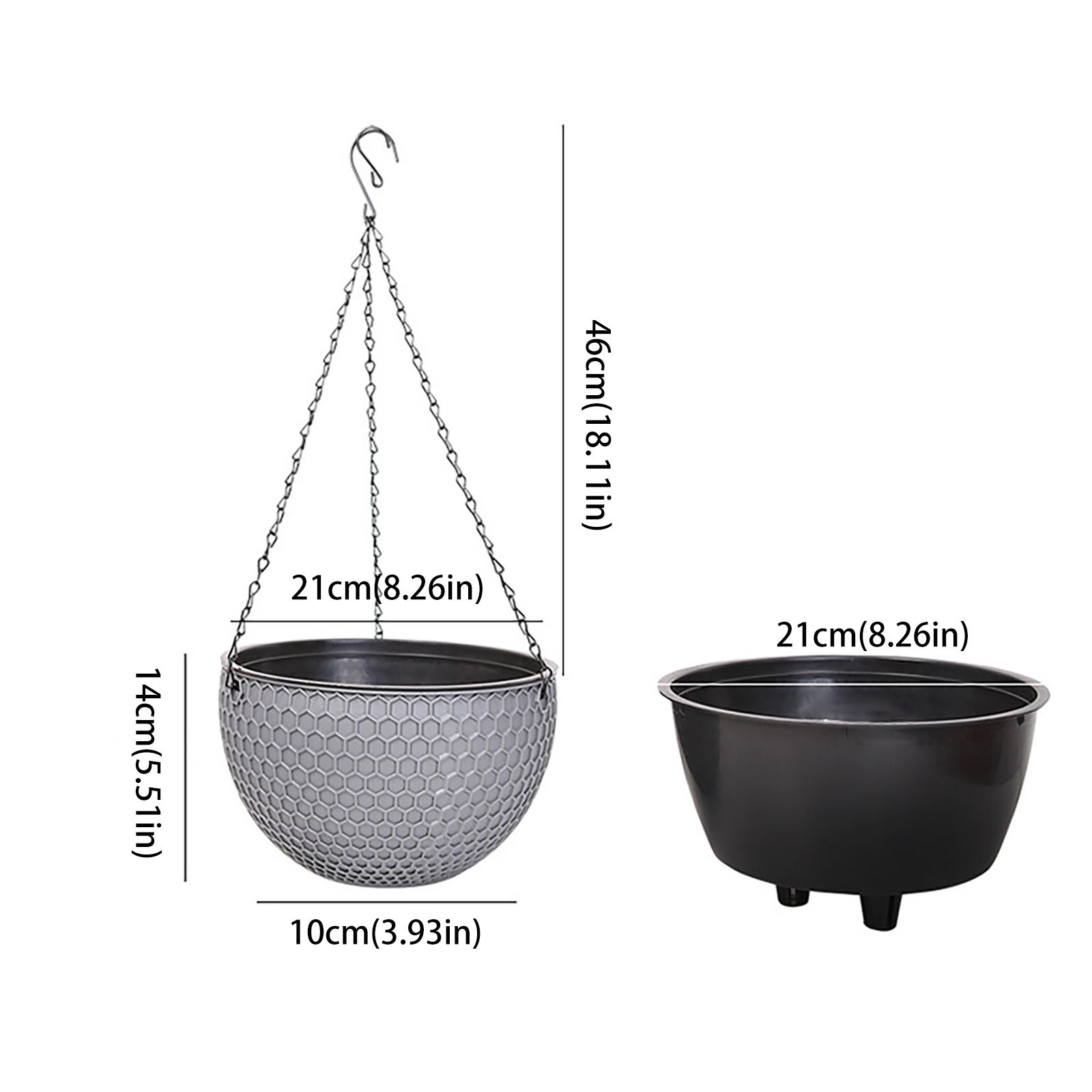 Avrupa Tarzı Petek Desen Takli - Rattan Plant Basket incelemesi ve fiyatı