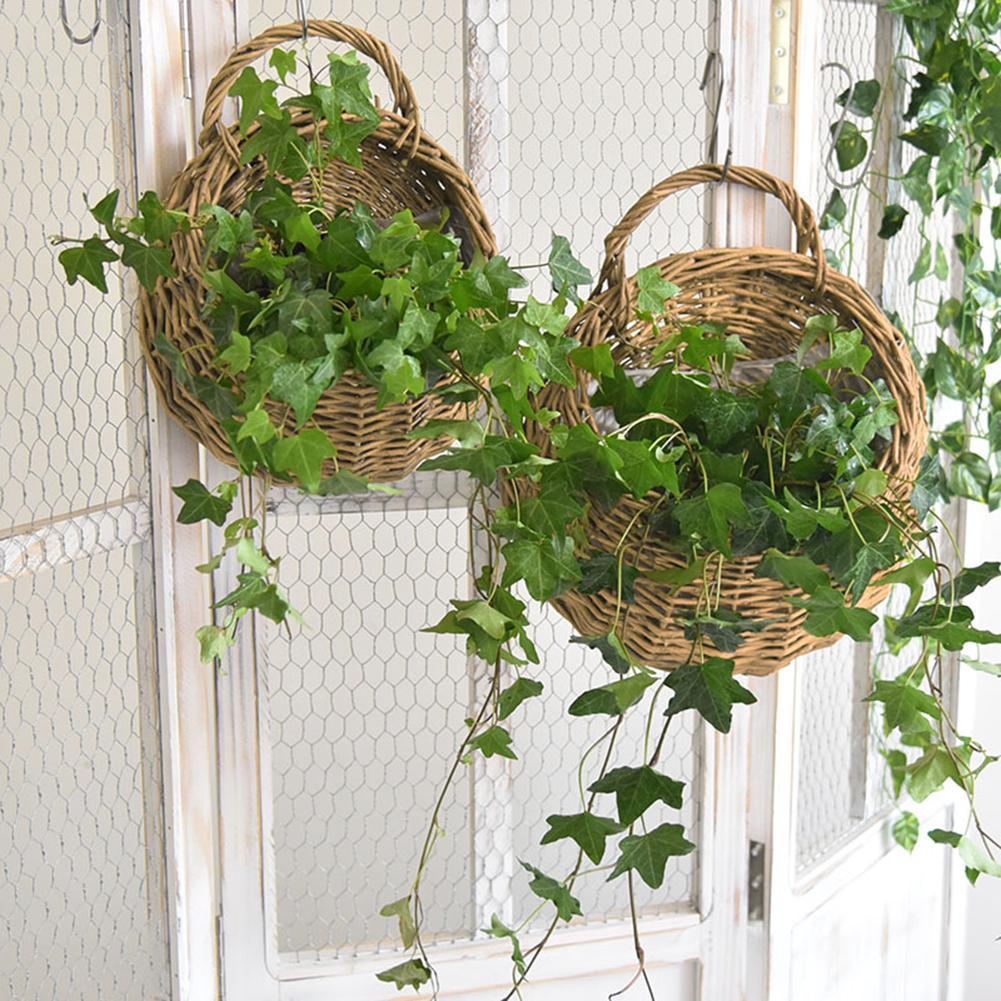 El Yapımı Hasır Rattan çiçek s - Rattan Plant Basket incelemesi ve fiyatı