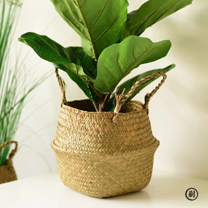 Hasır Sepet Oyuncak Düzenleyic - Rattan Plant Basket incelemesi ve fiyatı
